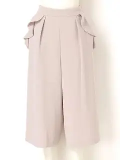 FRAY I.D フレイアイディー フリルワイドパンツ　S レディース　ズボン