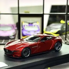 Mazda マツダ　ミニカー　RX-vision & vision coupe Amazon | マツダ ディーラー特注 1/43 Mazda RX-VISION COUPE