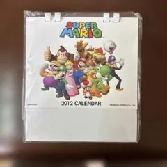 スーパーマリオ 2012年 カレンダー 卓上