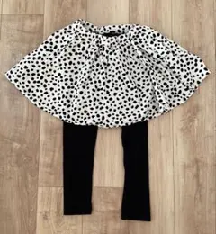 BRANSHES 水玉スカート(レギンス付) 120cm
