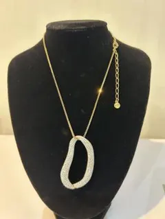 AI6249 様専用Swarovski ネックレス ゴールド　クリスタル