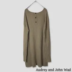 Audrey and John Wad｜リブニット　チュニック