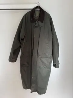 3WAY/襟コーデュロイスタンドネックハンティングコート RAGEBLUE