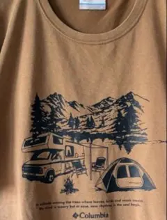 Columbia コロンビア キャンプ柄 Tシャツ Mのサムネイル