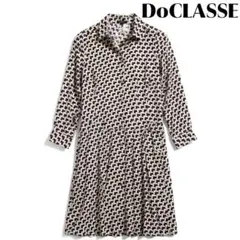 美品♡ ドゥクラッセ 幾何学模様 シャツ ワンピースのサムネイル