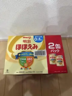 明治 ほほえみ 800g×2缶パック　賞味期限2025.10