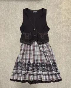 axes femme 2way セパレートワンピース クラシカル ゴシック 初期