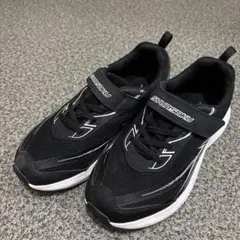 瞬足　SHUNSOKU ブラック スニーカー　23cm