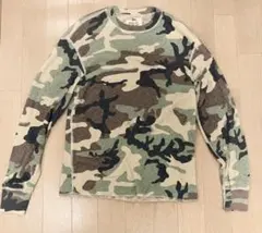 stussy 迷彩柄 ワッフル サーマル - メルカリ