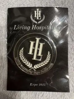 万博EXPO2025 Living Hospitality ロゴ ピンバッジ - メルカリ