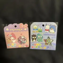 マイメロ　はぴだんぶいおはじきシールセット