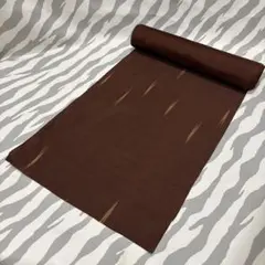 茶色の着物用生地、たぶん化繊のサムネイル