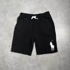 y2k ポロラルフローレン 鹿の子 ショーツ ビッグポニー swag ブラックのサムネイル