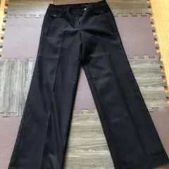 ブラックロングパンツ　ビジネス