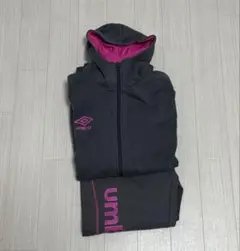 umbro フード付きジャージ上下セット