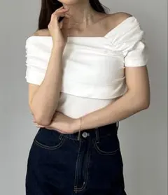 アシンメトリー ニット