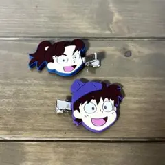 忍たま乱太郎 山田利吉 利吉さん 土井半助 土井先生 前髪クリップ 美品