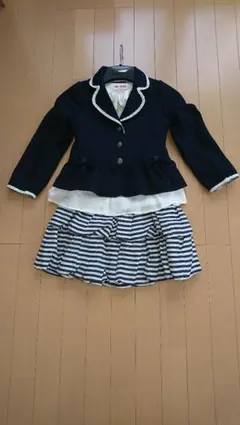 女の子 メゾピアノ  フォーマル スーツ