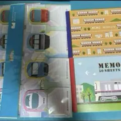 鉄道　ふせん　メモ帳　セット　まとめ売り