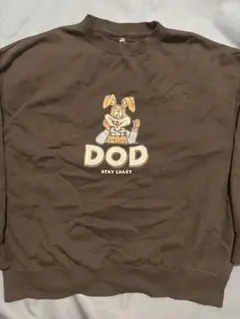 DOD シン・カレッジスウェットシャツBK XXL