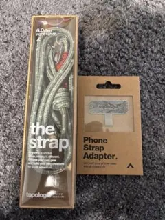 topologie the strap 6.0mm くすみブルー&グレー