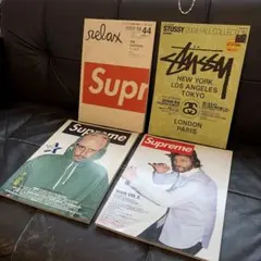 supreme stussy 雑誌 シュプリーム - メルカリ