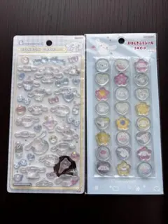 正規品シナモロール ボンボンドロップシール　おはじきふうシール