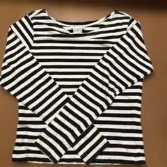 agnes b. PARIS ボーダー長袖カットソー サイズ2