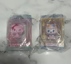 ジュエルペット　パッケージミニチュアチャーム　ガーネット　エンジェラ　2種セット