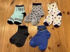 キッズ靴下 5足セット デザイン多様