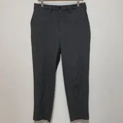 GUメンズ スラックス グレー シンプル