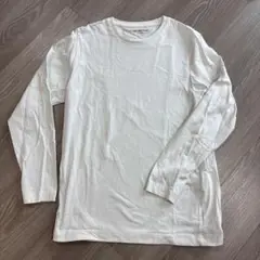 値下げ　グリーンレーベルリラクシング　ロングTシャツ　長袖　白カットソー