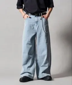 FREAK'S STORE デニム　ワイドパンツのサムネイル