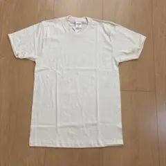 Supreme 無地 半袖 Tシャツ 生成り クリーム USA製 Mサイズ