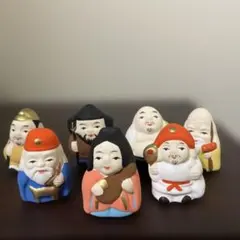 七福神 木彫り 置物 7体セット - メルカリ