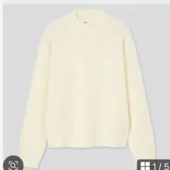 スフレヤーンモックネックセーター l