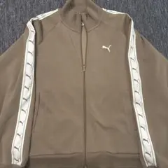 PUMA トラックジャケット ベージュ Mサイズのサムネイル
