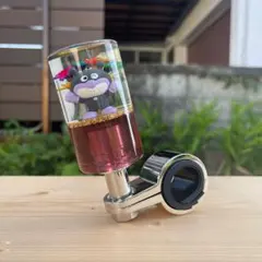 バイキンマン ハンドルスピンナー 水中花 シフトノブ アンパンマン ハンドメイド 水中花 ハンドルスピンナー コキンちゃん ハンドメイド シフトノブ