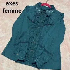 axes femme 長袖 シャツ