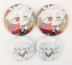 Fate FGO カルナ　アルジュナ　缶バッジ　和紙風キーホルダー　浴衣 夏祭り Fate FGO カルナ アルジュナ 缶バッジ 和紙風キーホルダー 浴衣 夏祭り