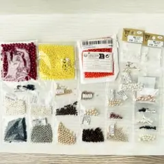 まとめ売り★パール系ビーズ 2mm〜6mm 両穴 片穴 チェコガラスパール