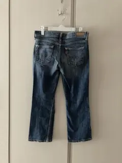 Levi's リーバイス デニム クロップドパンツのサムネイル
