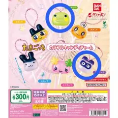 【ガチャ】たまごっち カラフルキャンディチャーム 2点セット