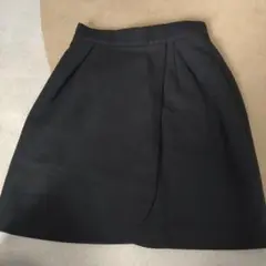エストネーション　黒ミニスカート　サイズ36 冬素材