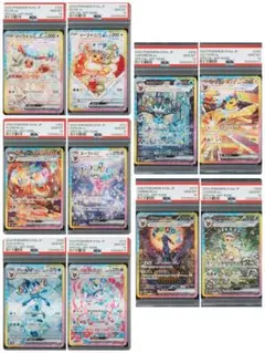 ⑧テラスタルフェス　ブイズex sar psa10 10連番