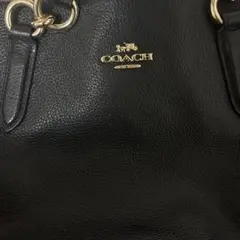 美品 COACH 2way ショルダーバッグ ブラック