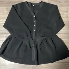 coca スポンディッシュニット ペプラムカーディガン M