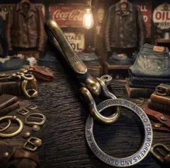 RRL ダブルアールエル キーホルダー キーリング Ralph ラルフローレン
