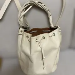 J&M DAVIDSON】カーニバル アイボリー ショルダーバッグ 2way - メルカリ