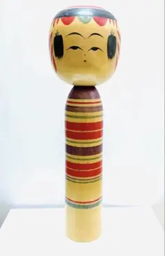 中古　こけし　特大　木製　人形　伝統　骨董品　コレクション　伊之介　45cm 中古 こけし 人形 日本 木製 伝統 骨董品 コレクション 正男 - メルカリ